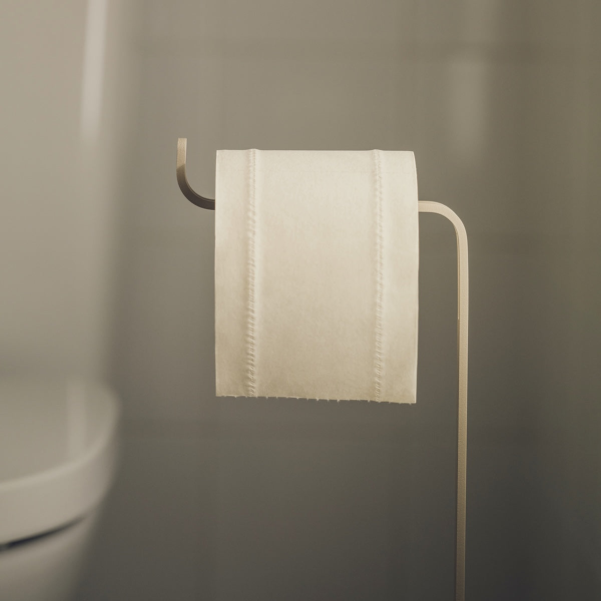 MONACO Toiletten-Butler (Ständer mit Toilettenpapierhalter und Bürstenhalter)
