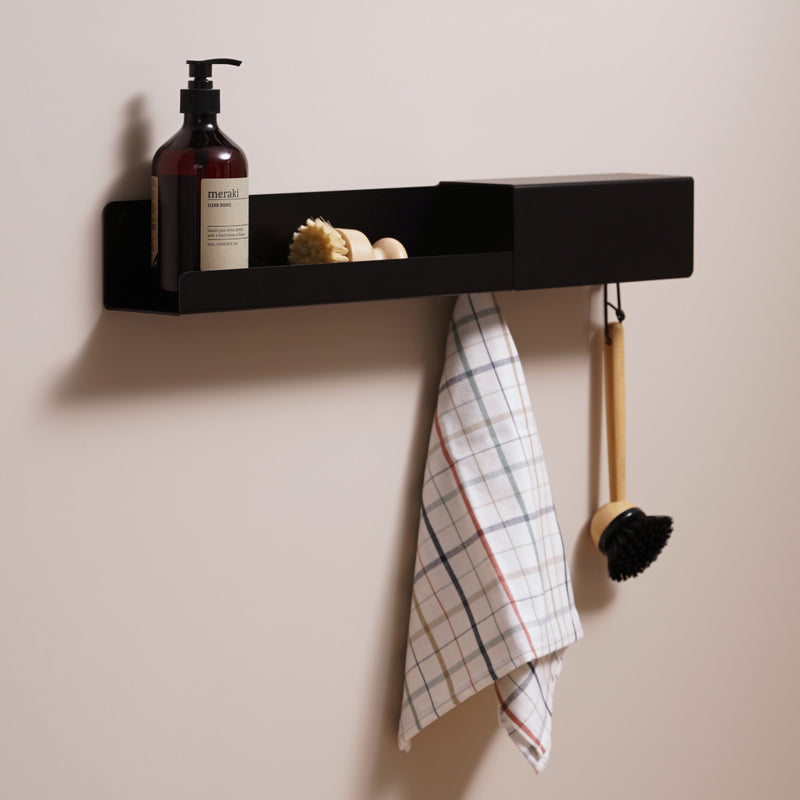 NICE shelf with hooks –
